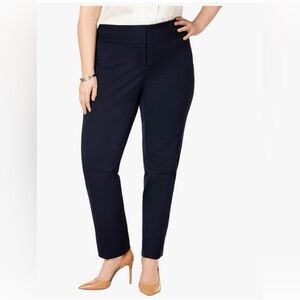 Alfani Womens Straight Leg Pants - Black 20P